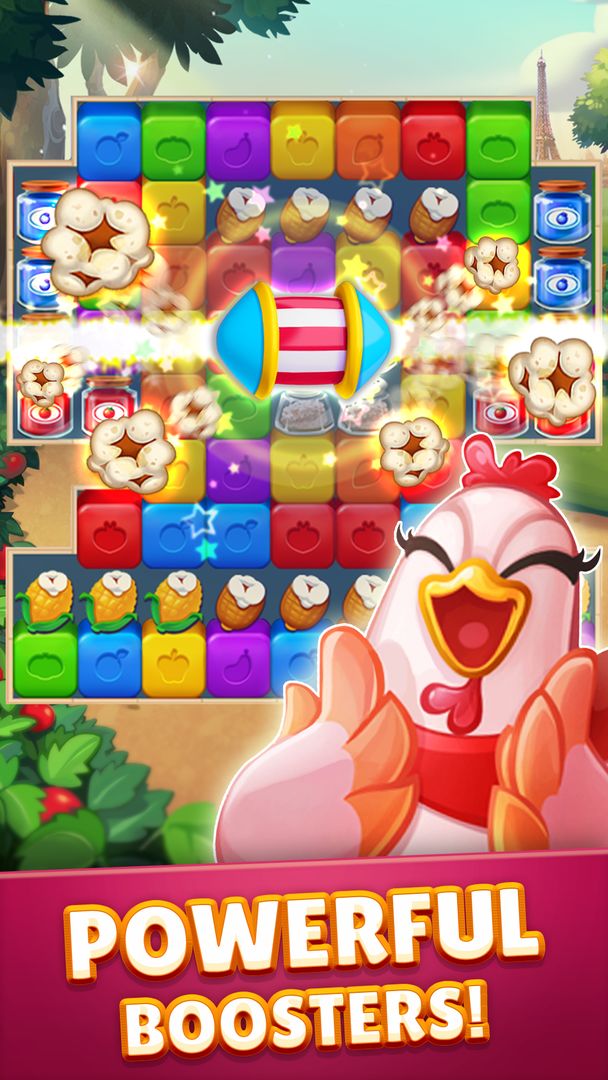 CoCo Blast : Chick Rescue Puzzle 게임 스크린 샷