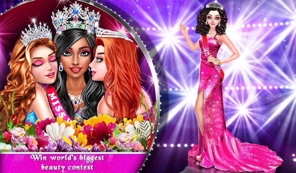 Miss World Dressup Games 게임 스크린 샷