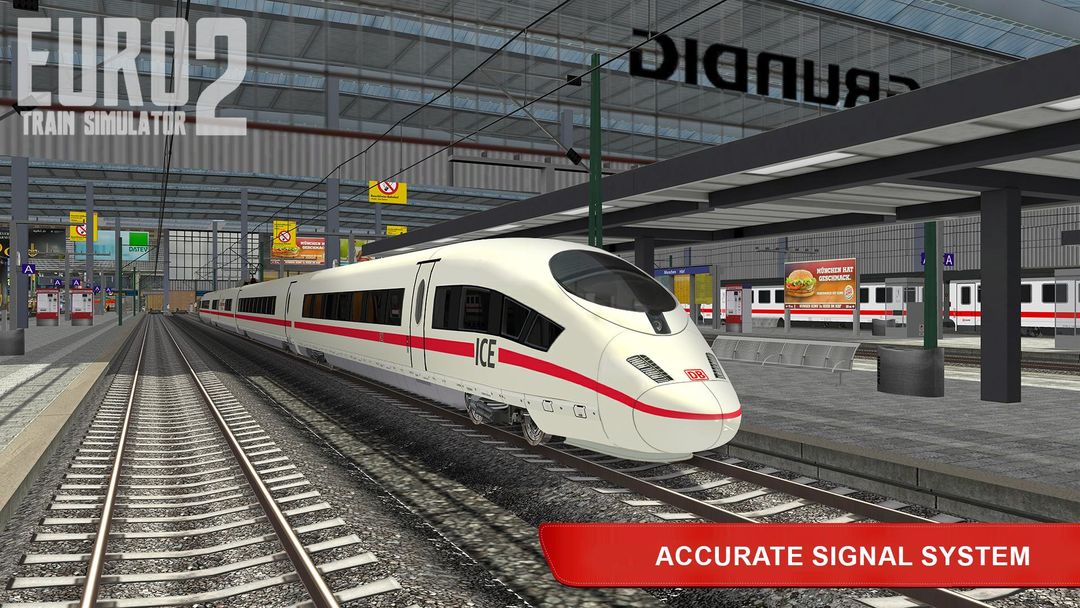 Screenshot of Euro Train Simulator 2: Game