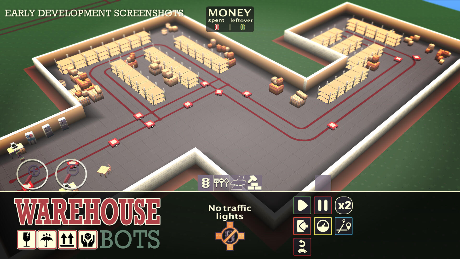 Warehouse Bots ภาพหน้าจอเกม