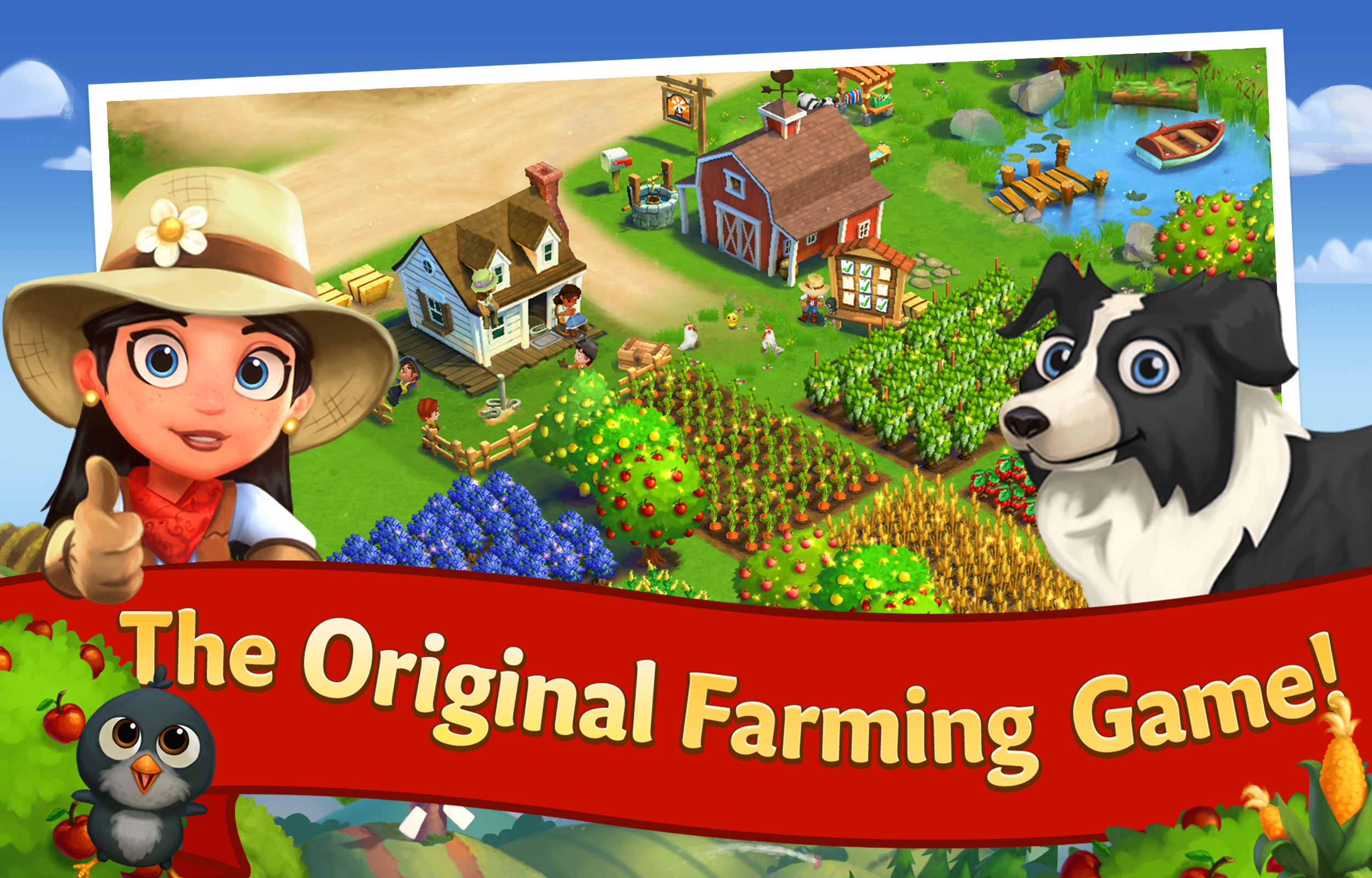 Captura de Tela do Jogo FarmVille 2 Aventuras no Campo