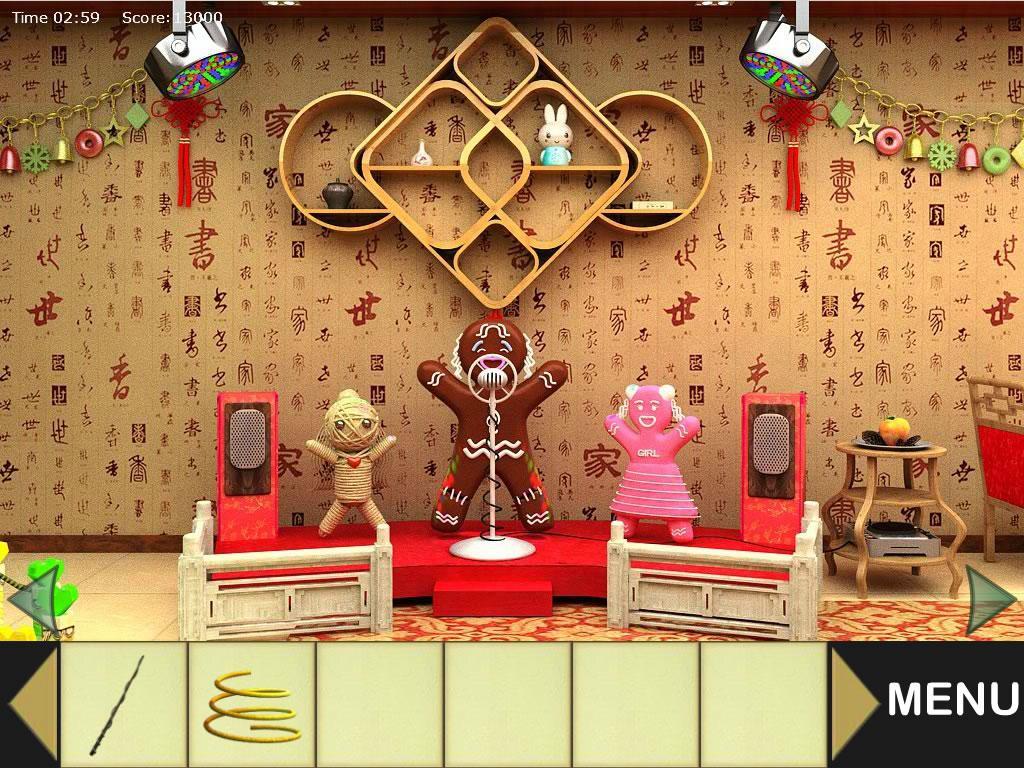 Screenshot of Christmas Party Escape Game