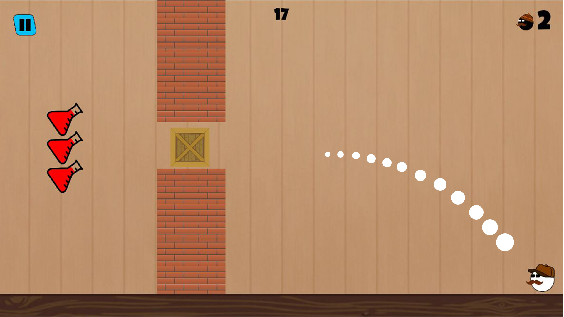 Bottle Hit ゲームのスクリーンショット