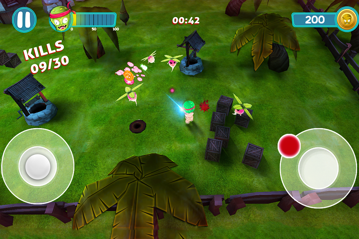 Zombie Little ゲームのスクリーンショット