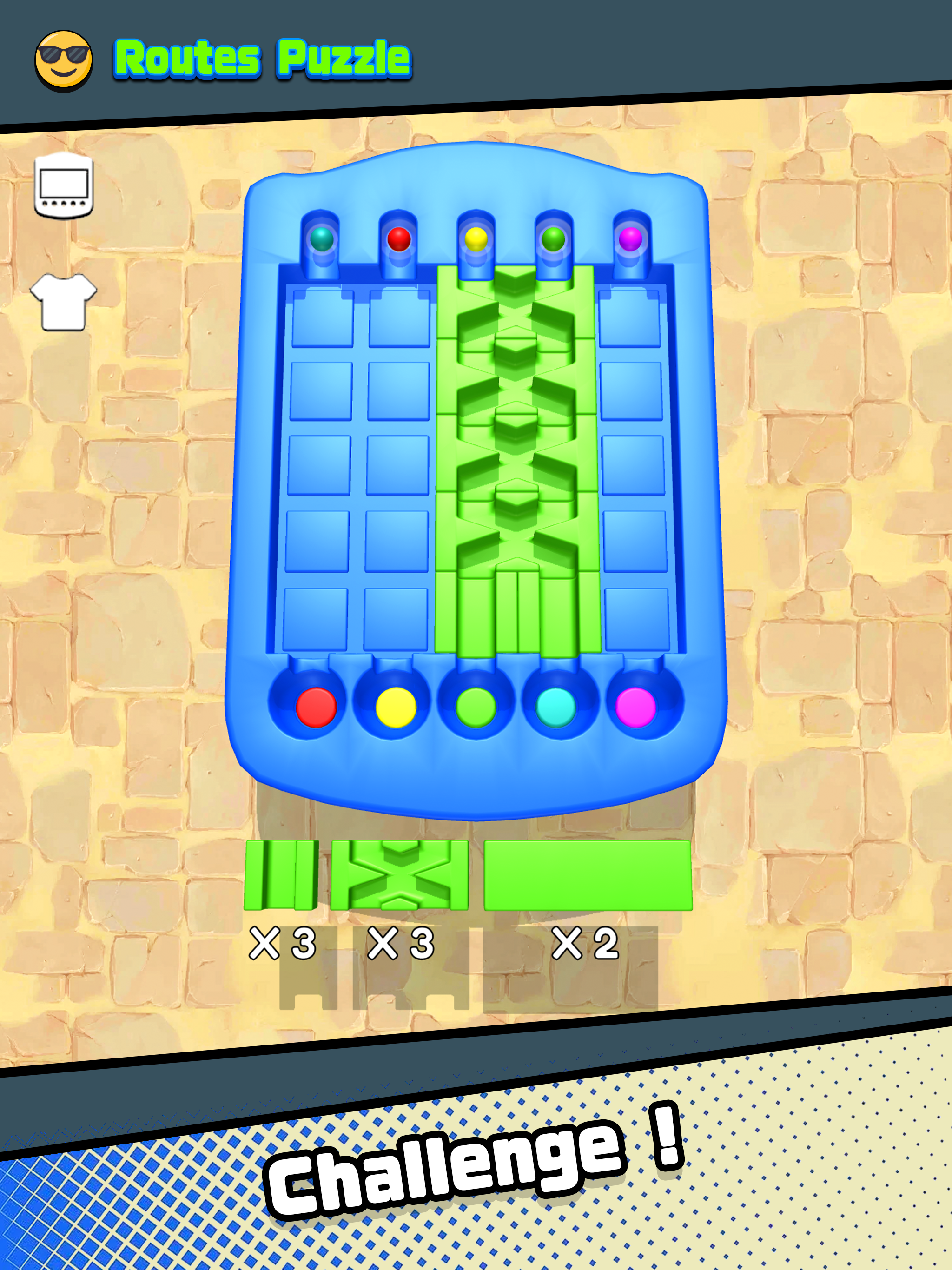 Screenshot of Roll The Ball: Color Matching