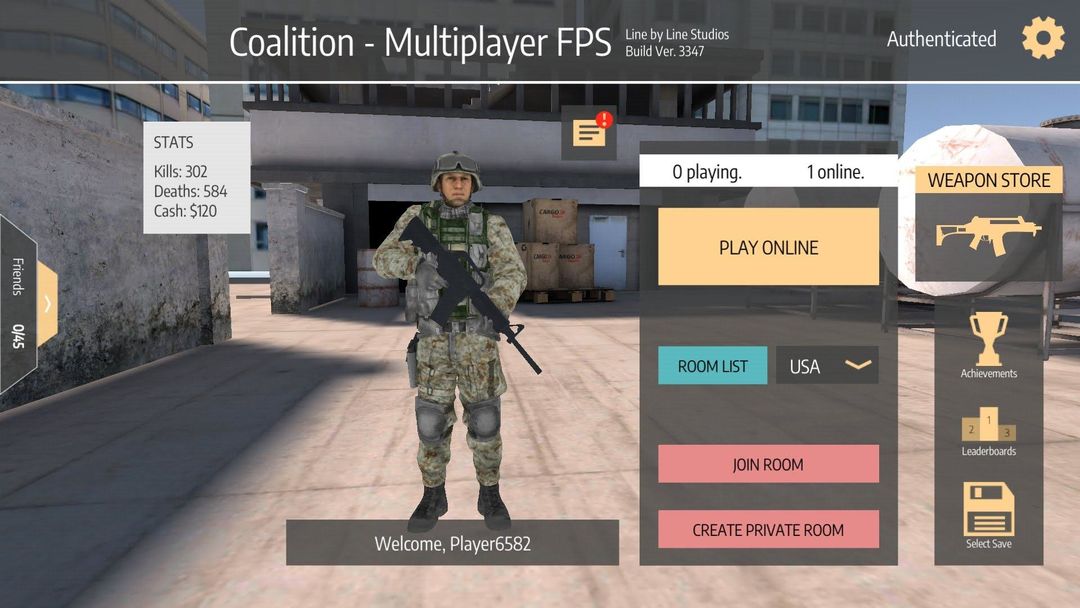 Coalition - Multiplayer FPS screenshot game