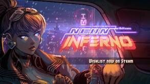 Screenshot of the video of Neon Inferno