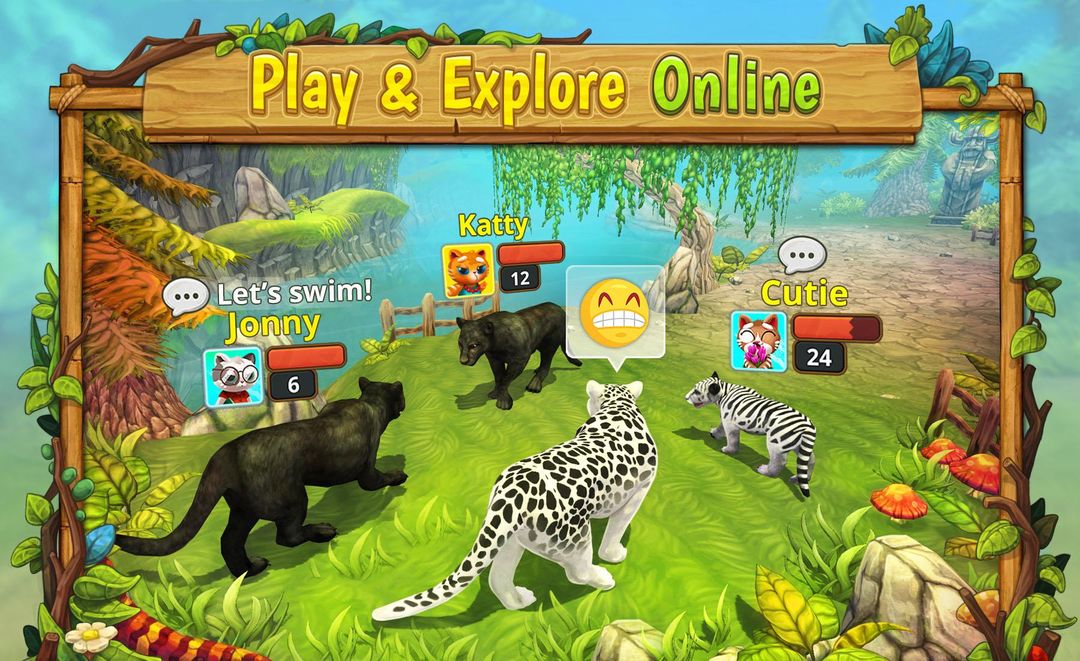 Puma Family Sim Online遊戲截圖