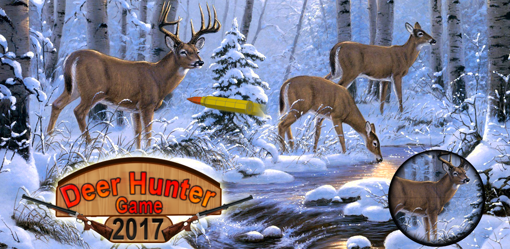Banner of Deer Hunt Gun Games Offline 