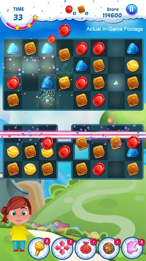 Screenshot of Gummy Candy - Match 3 Game