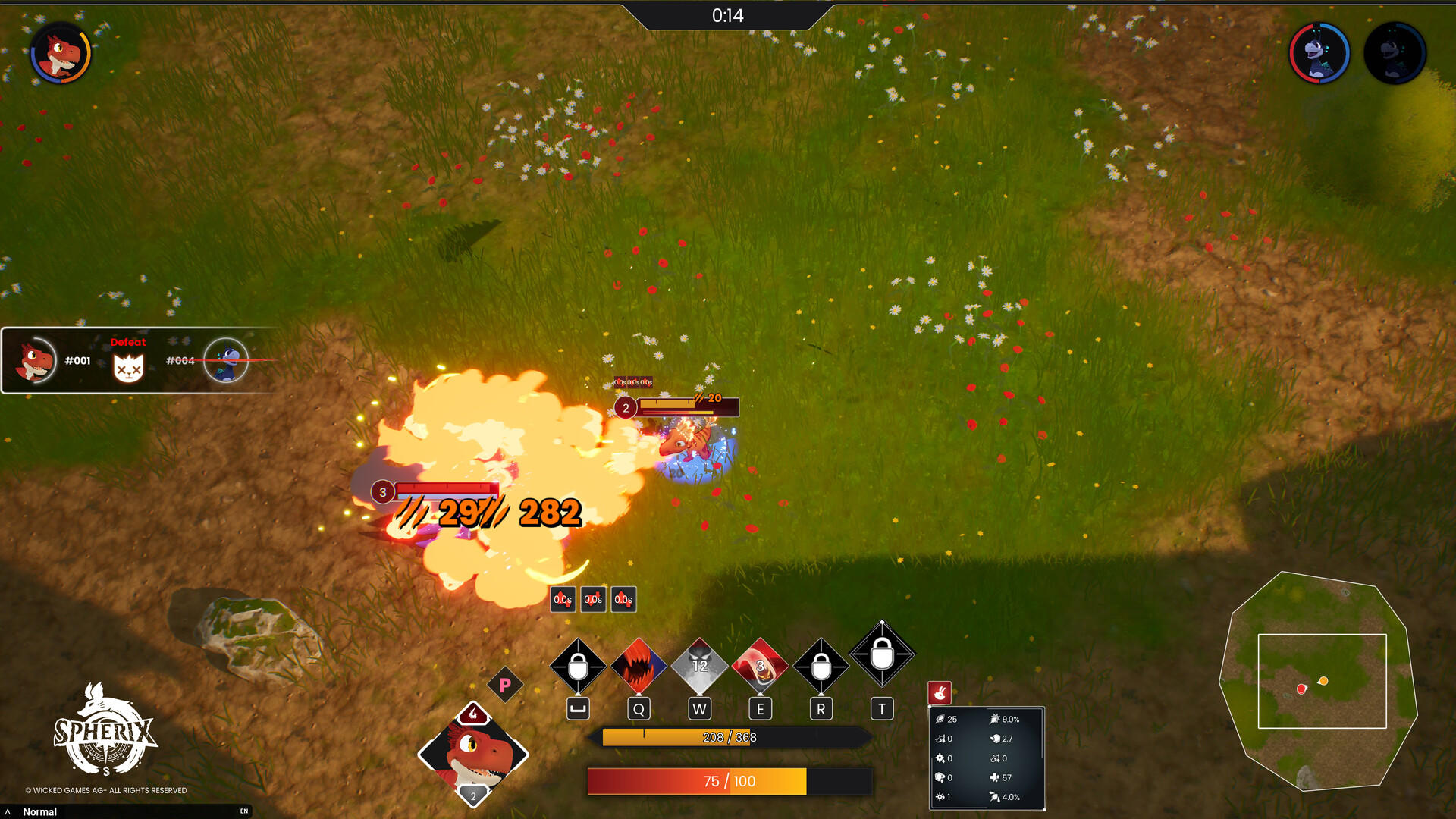 Screenshot of Spherix