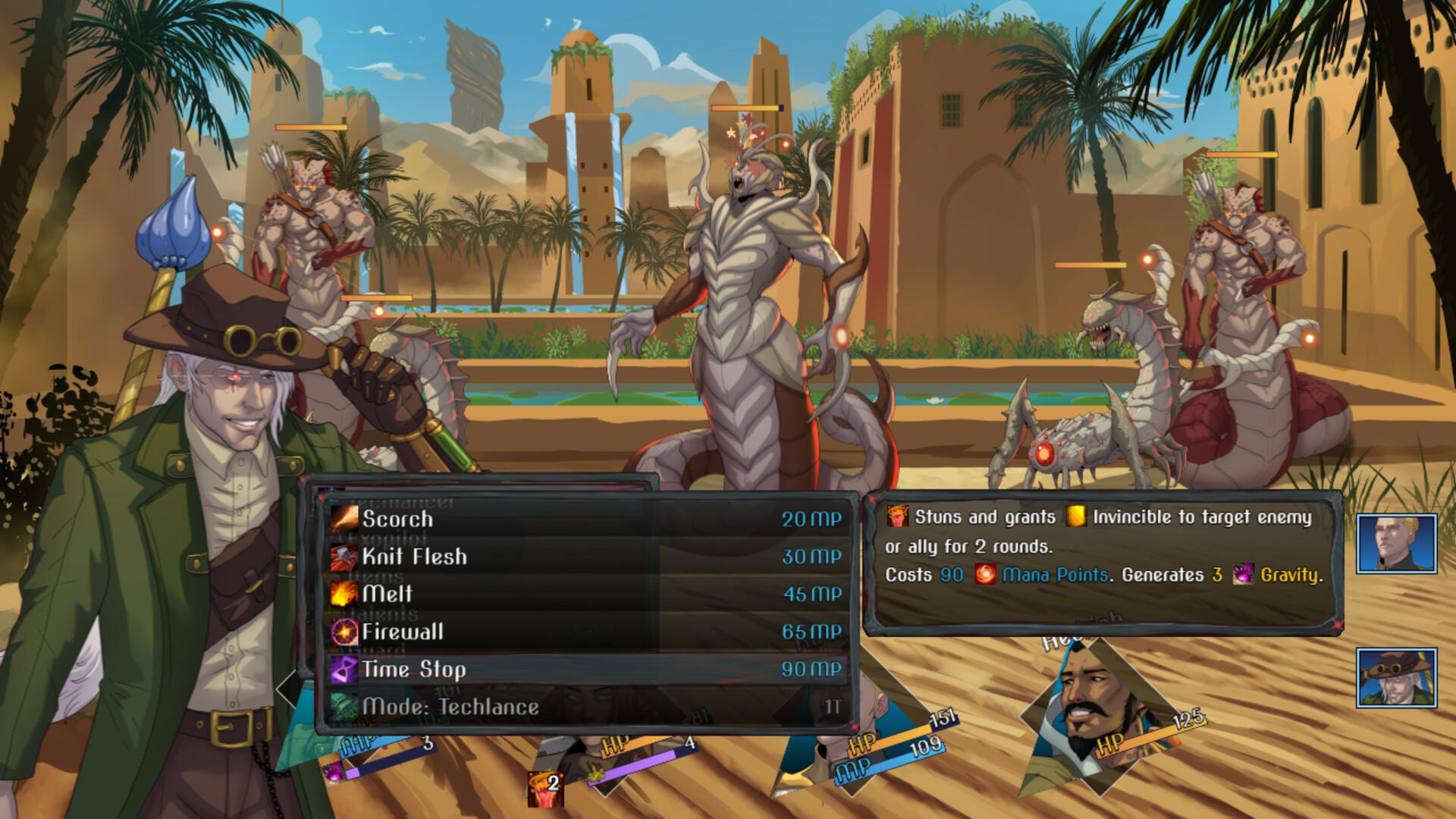 Screenshot of Tower Song