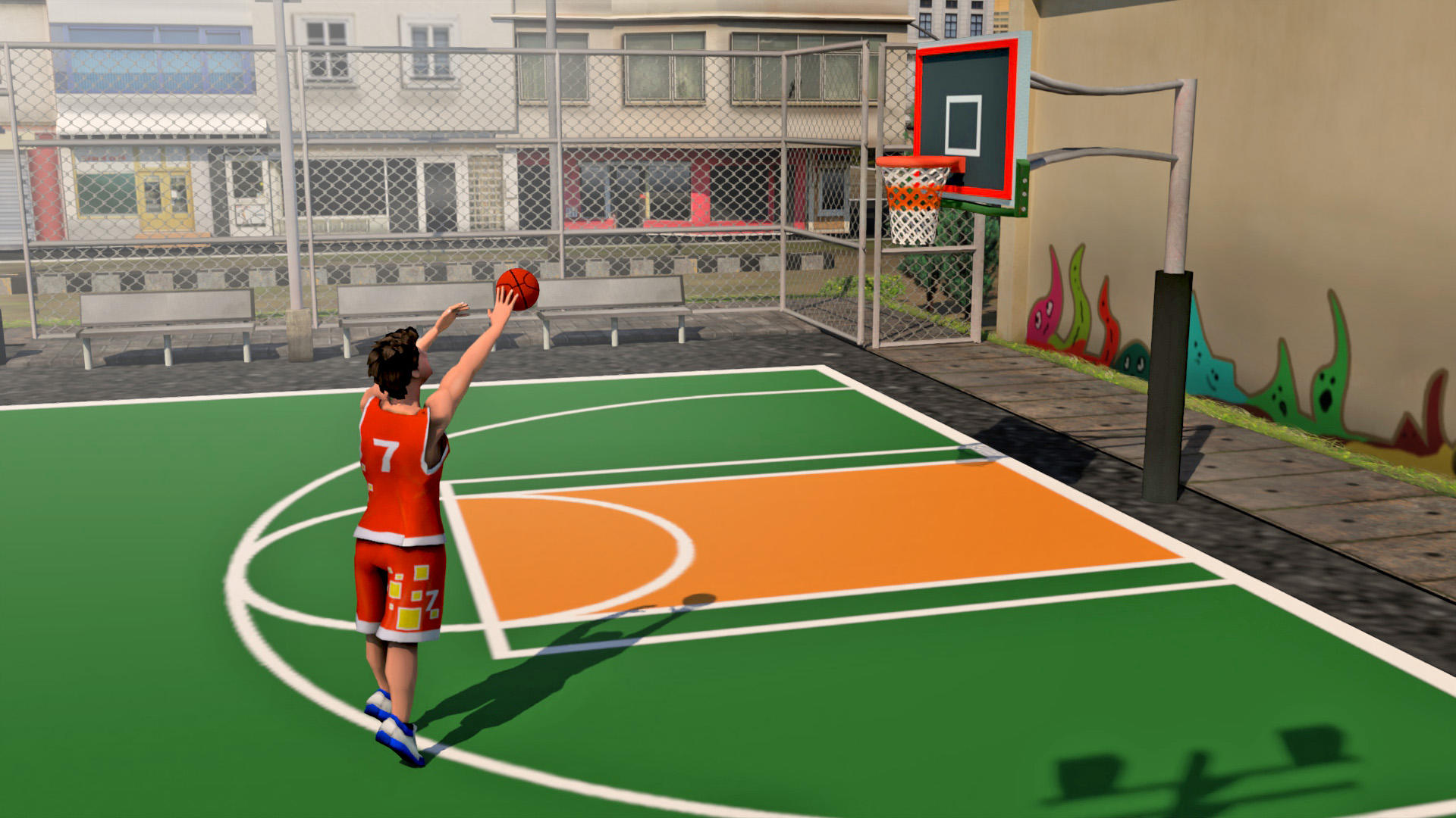 Basket Ball Game Hero Game Screenshot