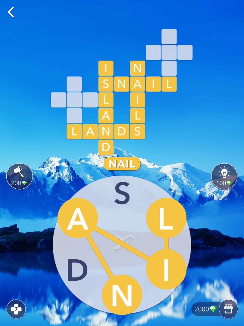 Screenshot of Words of Wonders: Crossword