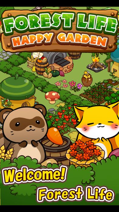 Happy garden of animals screenshot game
