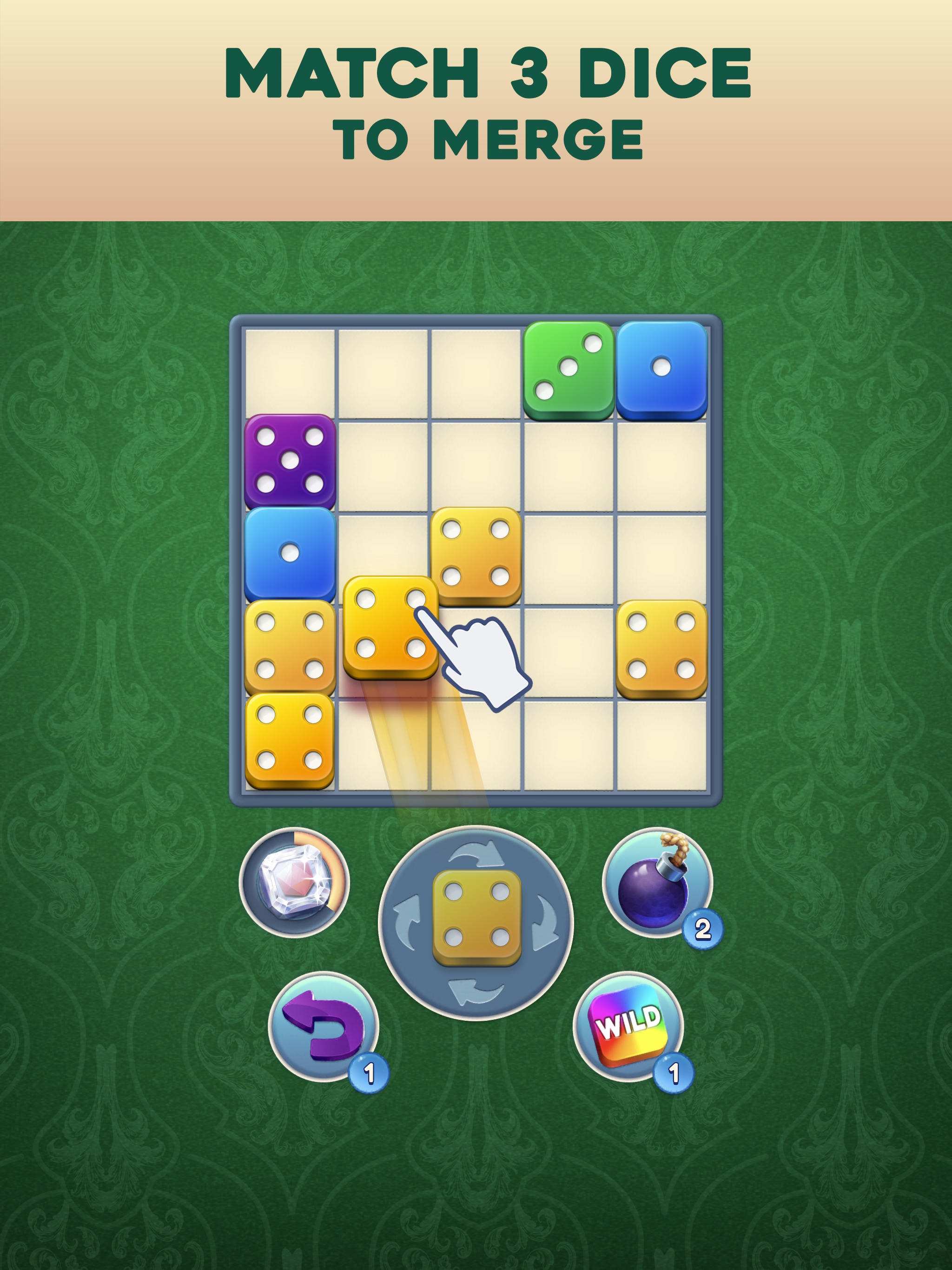 Dice Merge! Puzzle Master Game Screenshot