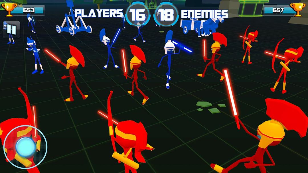Wars of Star: Stick Warriors screenshot game