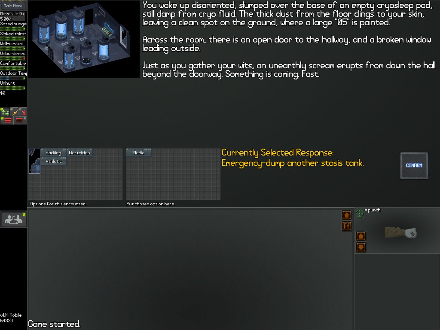 Screenshot of NEO Scavenger