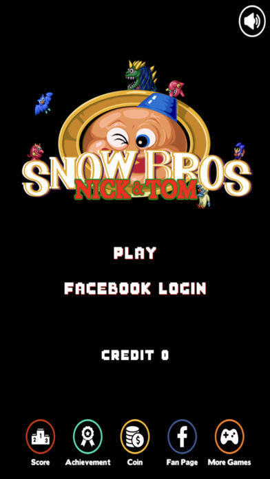 Snow Bros (雪人兄弟) 遊戲截圖