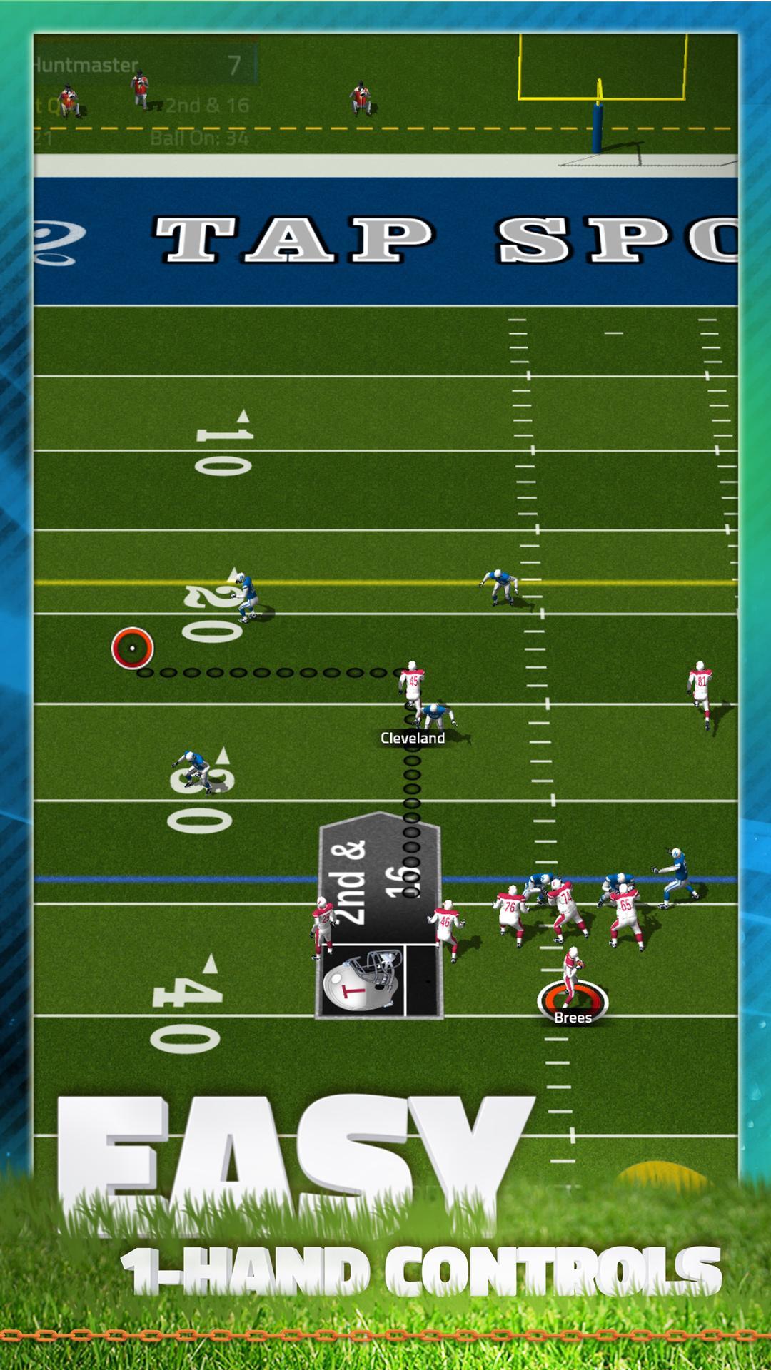 TAP SPORTS FOOTBALL 2016 Game Screenshot