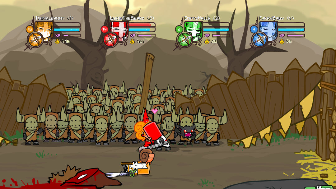 Screenshot of Castle Crashers®