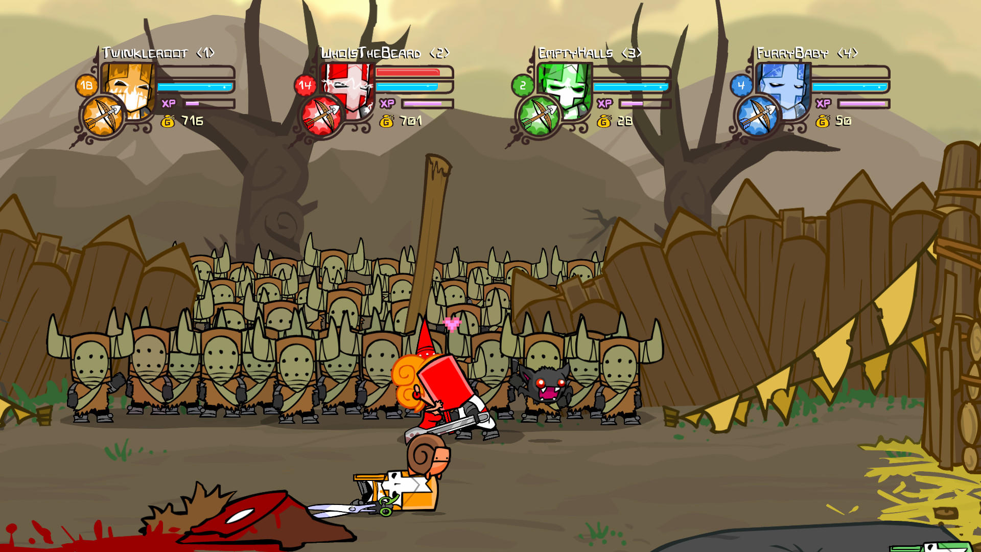Castle Crashers® Game Screenshot