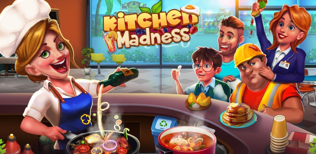 Banner of Kitchen Madness - Trò chơi nấu ăn đầu bếp nhà hàng 1.26