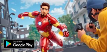 Banner of Iron Boy : Iron Hero Man Games 