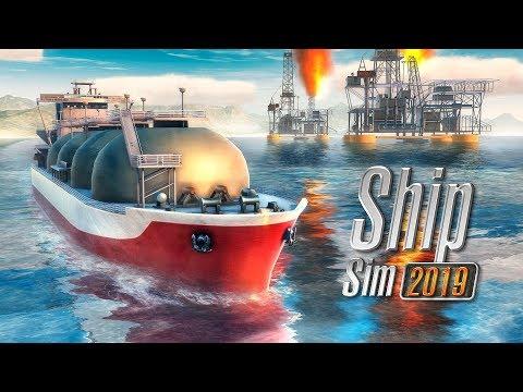 Screenshot of the video of Ship Sim 2019