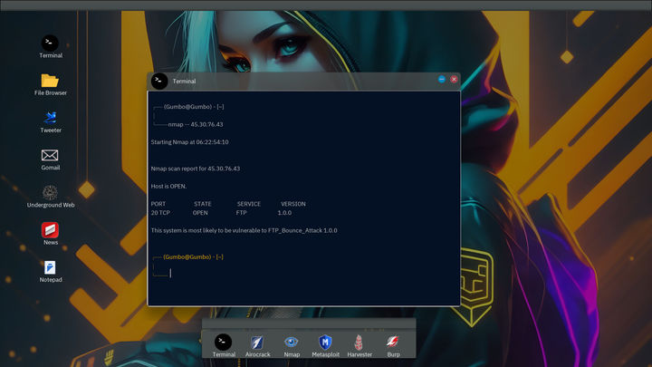 Screenshot 1 of Simulador de Hacker Anônimo: Prólogo 