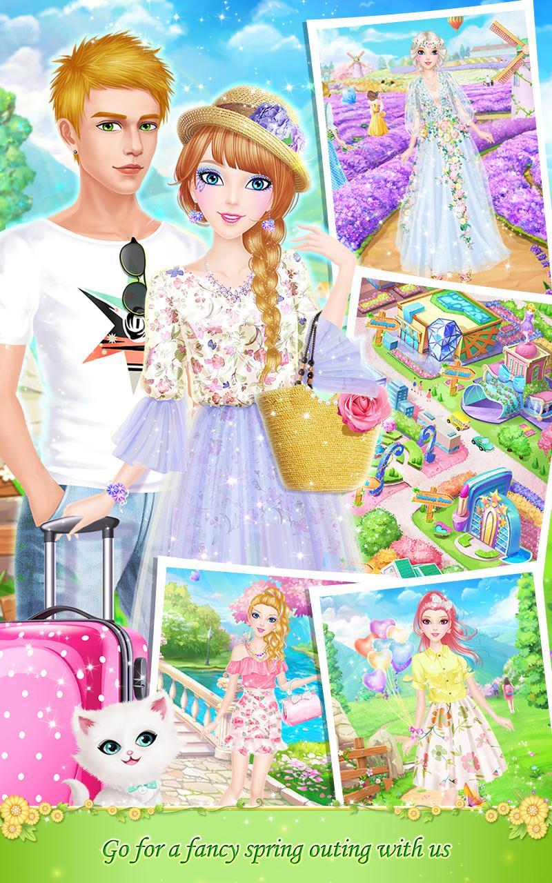 Tina's Diary - Spring Outing 게임 스크린샷