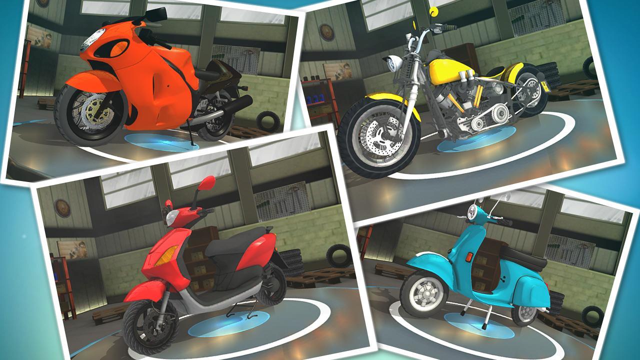 Extreme Bike Simulator 3D Game Screenshot
