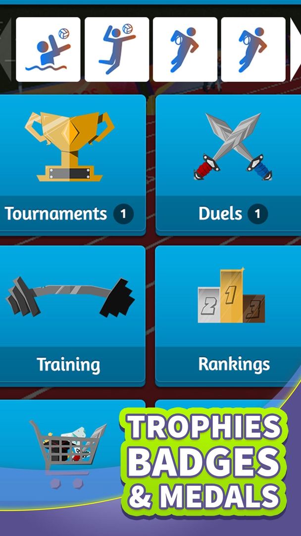 Screenshot of Summer Sports: Hurdles