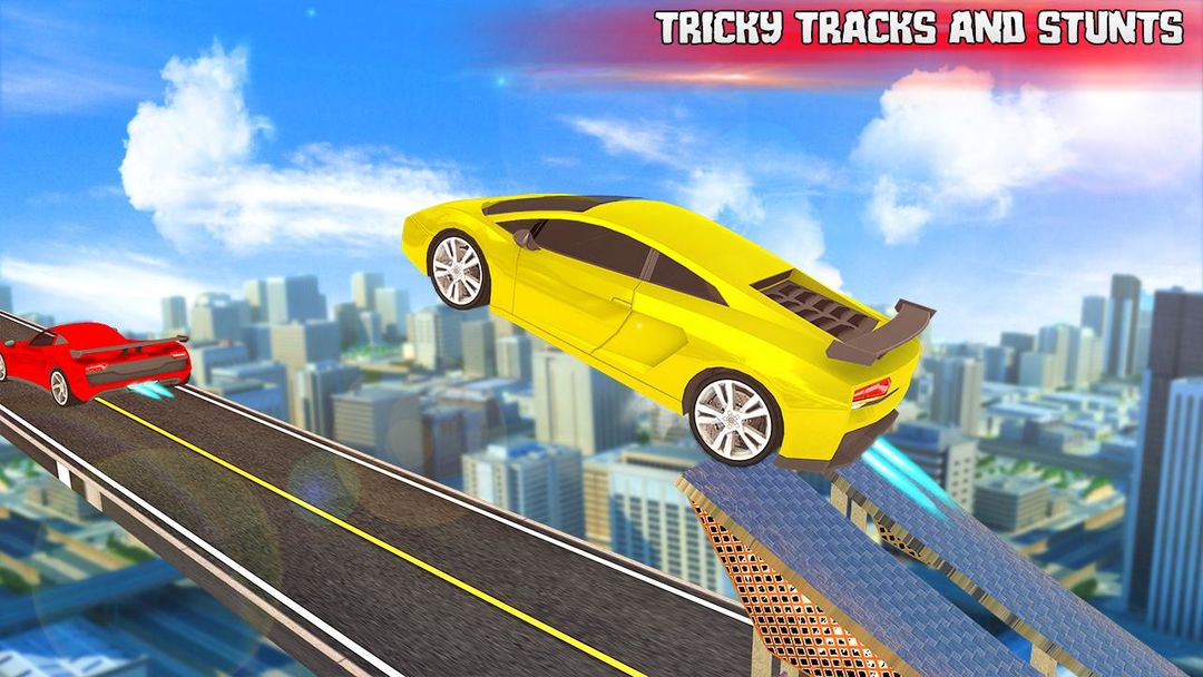 Screenshot of Extreme Car Stunt Impossible Racing