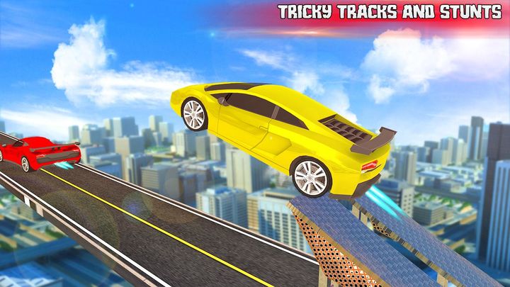 Screenshot 1 of Extreme Car Stunt Impossible Racing 1.0