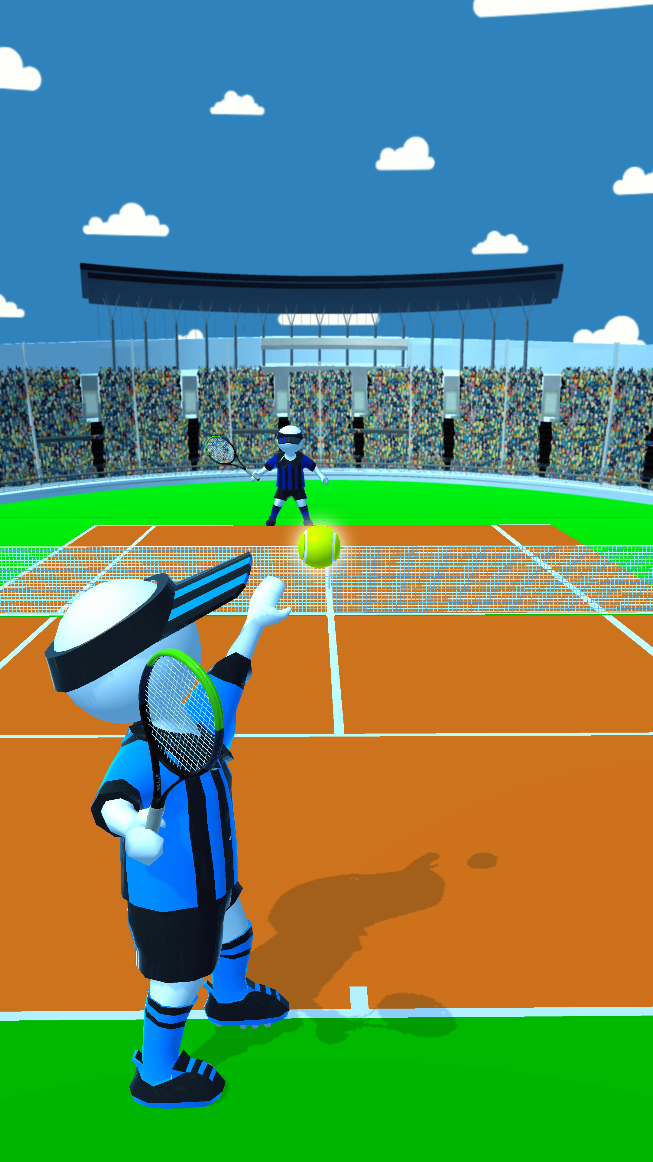 Tennis Clash: Mini Tennis Ball ภาพหน้าจอเกม