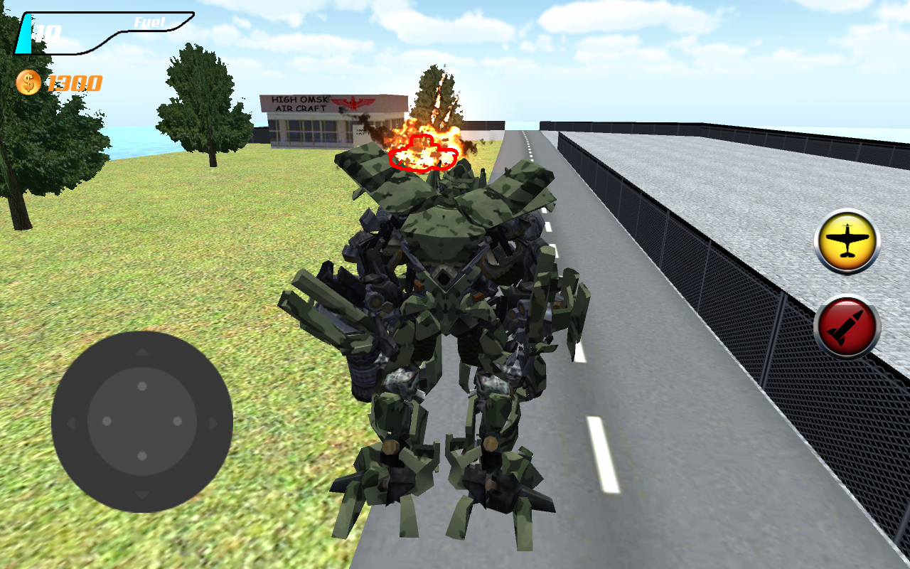 Screenshot of World War Robot : Tank Wings