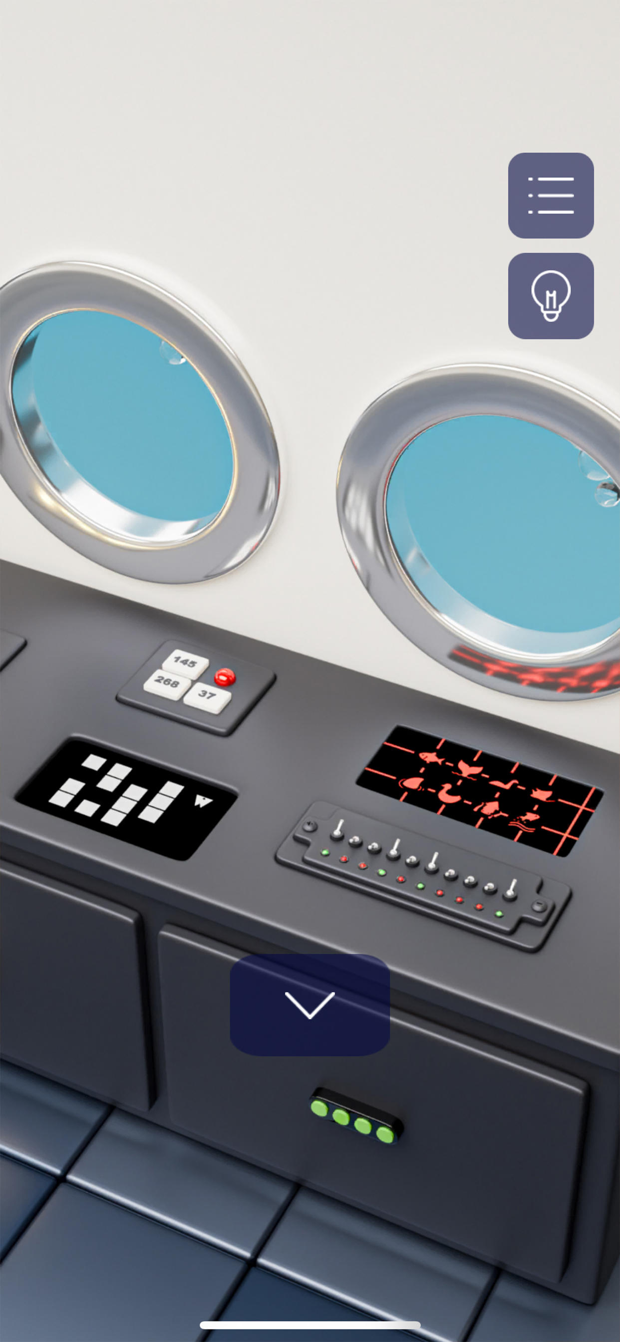 脱出ゲーム｜イカと潜水艦 Game Screenshot