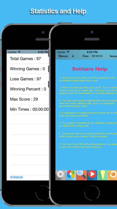 Solitaire Blitz ゲームのスクリーンショット