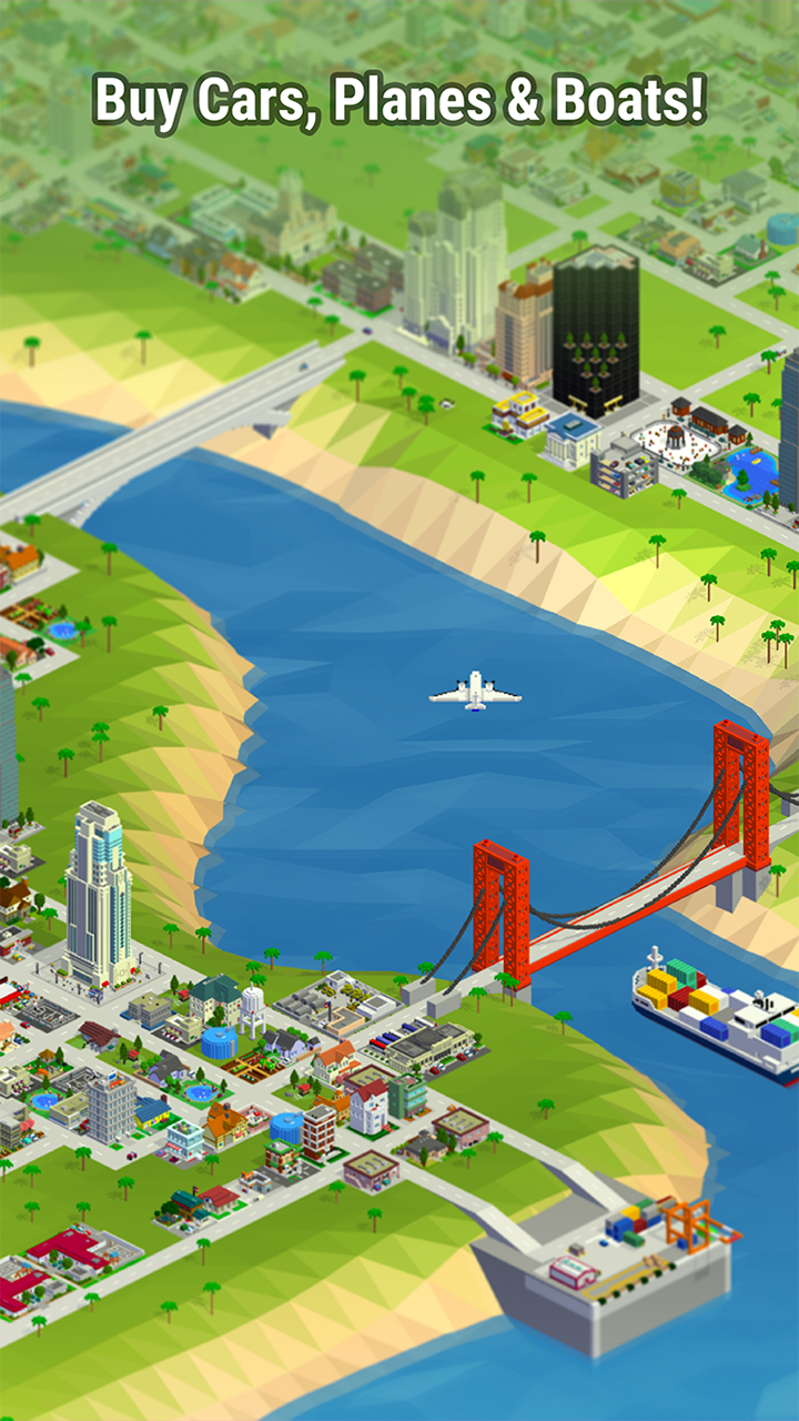 Bit City: Building Evolution Game Screenshot