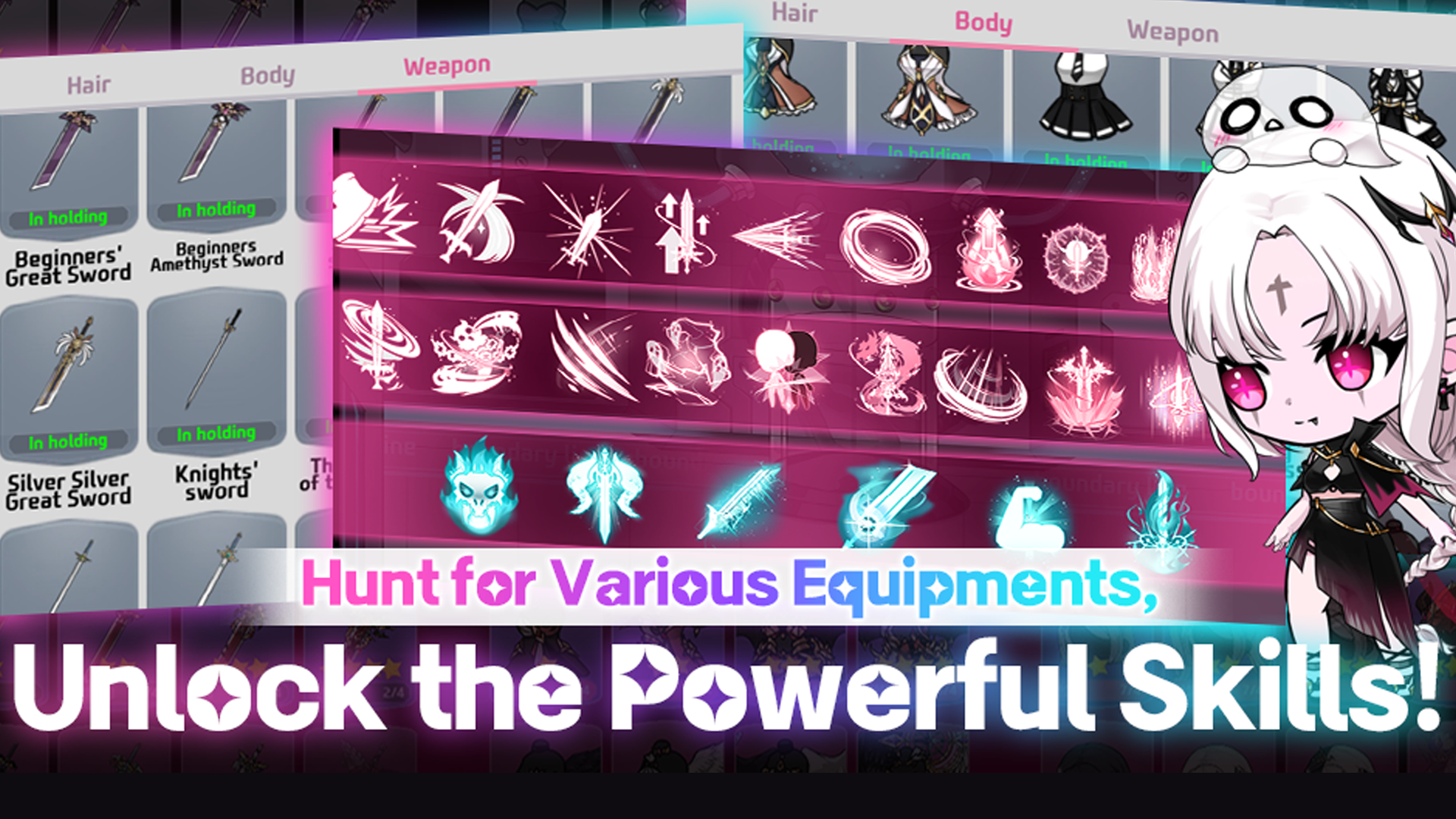 Screenshot of Guardian Goddess: Idle RPG