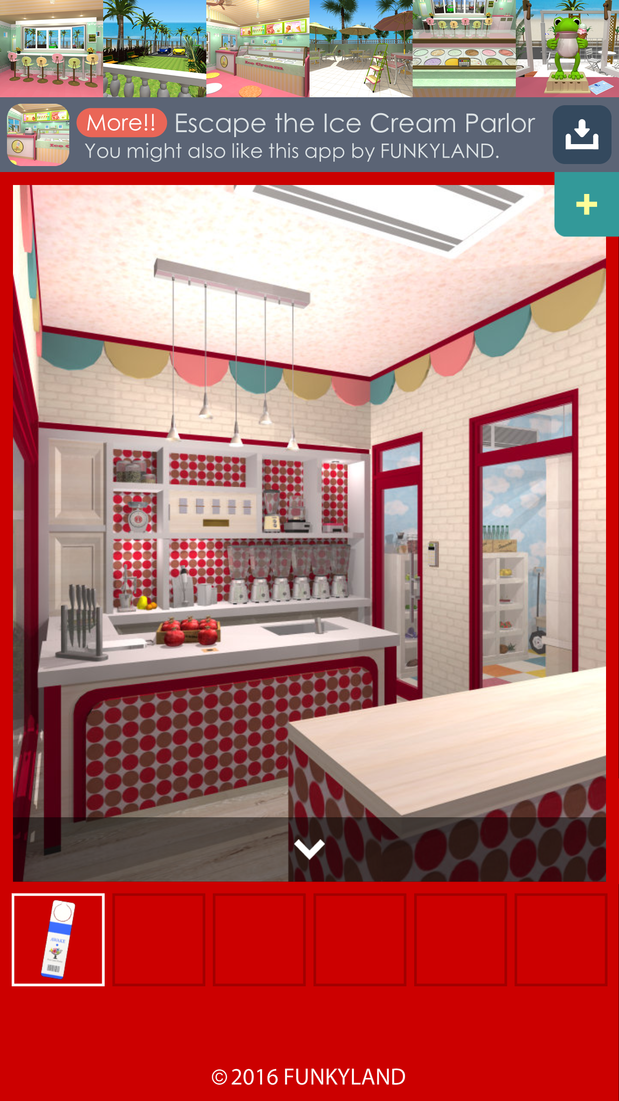 Escape the Fruit Juice Parlor Game Screenshot