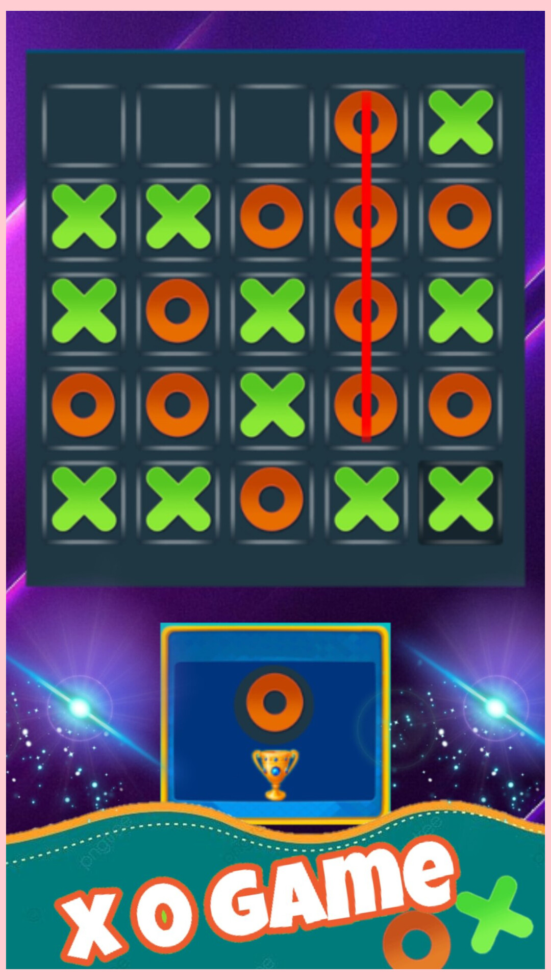XO Game 2024: Tic Tac Toe 3×3 Game Screenshot