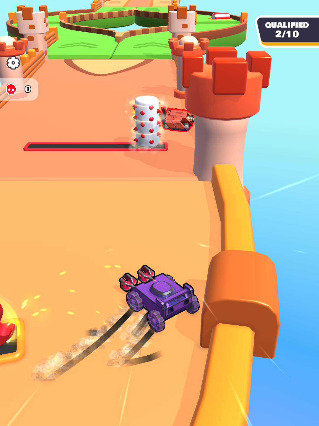 Robo Race Wars Game Screenshot