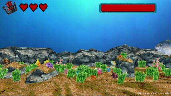 Screenshot of the video of Fish Fight!