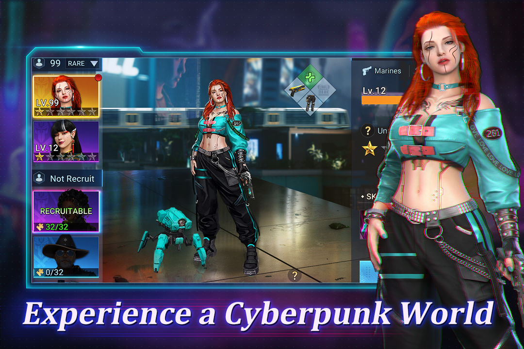 Cyberpunk Mobile - Star City ภาพหน้าจอเกม