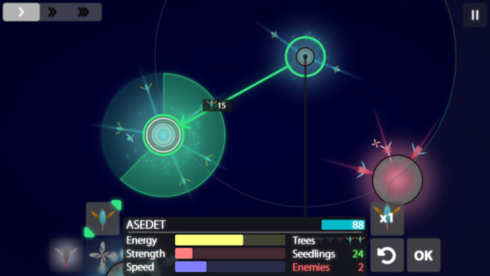 Eufloria Game Screenshot