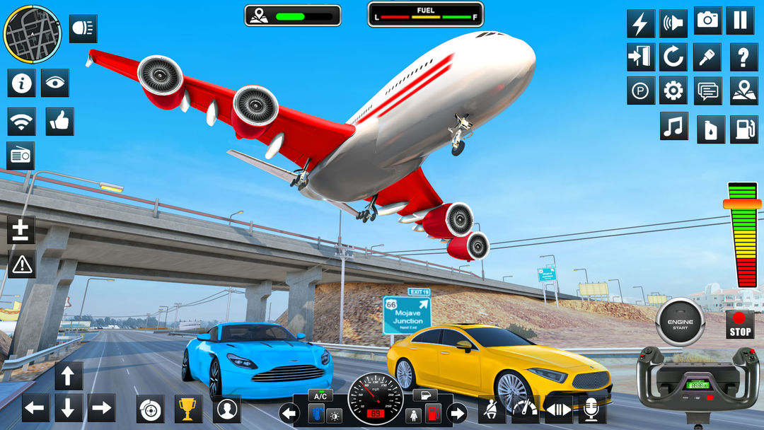 Airplane Games Flight Sim 2023 ภาพหน้าจอเกม