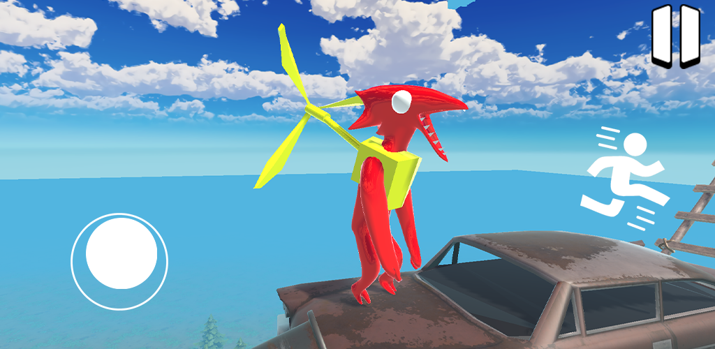 RAINBOW UP! Fun Mod 3d Parkour Game Screenshot
