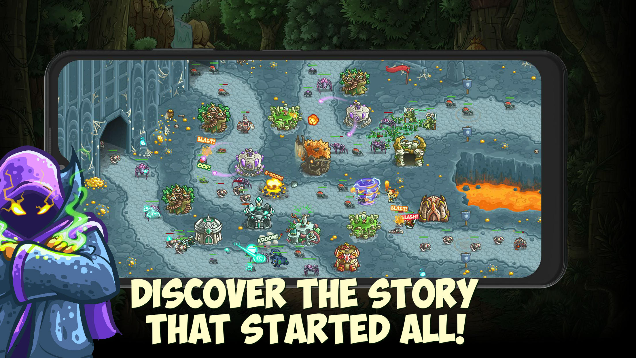 Kingdom Rush Origins TD Game Screenshot